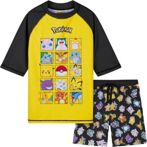 Pokemon Boys 2-Piece Swimwear Set - Yellow/Black - Boys 11-12 Years Pokemon Boys 2-Piece Swimwear Set - Yellow/Black - Boys 11-12 Years
