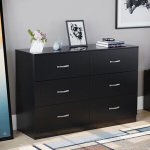 Vida Designs - Riano - Black - 6-Drawer - Chest Vida Designs - Riano - Black - 6-Drawer - Chest