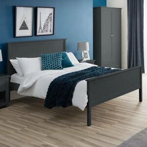 Julian Bowen Maine 3ft Single Anthracite Bed Frame Julian Bowen Maine 3ft Single Anthracite Bed Frame