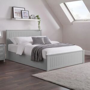 Julian Bowen Maine Double Dove Grey Ottoman Bed Frame - Bed Frame Julian Bowen Maine Double Dove Grey Ottoman Bed Frame - Bed Frame