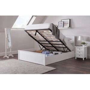 Julian Bowen Maine 4ft6 Double Surf White Ottoman Bed Frame - Bed Julian Bowen Maine 4ft6 Double Surf White Ottoman Bed Frame - Bed