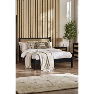 Julian Bowen - Padstow - Schwarz - Rattan - Bettgestell Julian Bowen - Padstow - Schwarz - Rattan - Bettgestell