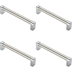 Loops - 4x Round Tube Pull - 176 x 16mm - 160mm fixing centres - Pull handle Loops - 4x Round Tube Pull - 176 x 16mm - 160mm fixing centres - Pull handle