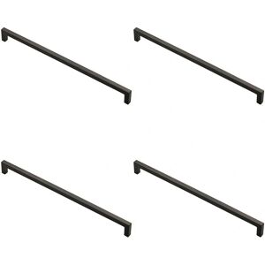 Loops - 4x Square Block - 330x10mm - 320mm Fixing Centres - Pull Handle Loops - 4x Square Block - 330x10mm - 320mm Fixing Centres - Pull Handle