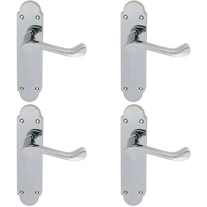 Loops - Victorian Handle - 170x42 - Chrome - Door Hardware Loops - Victorian Handle - 170x42 - Chrome - Door Hardware