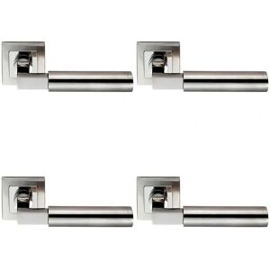Loops - 4x Pair Square Cut Mitred Bar - Door Handle Loops - 4x Pair Square Cut Mitred Bar - Door Handle