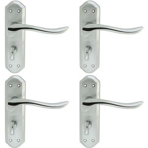 GENERIC - Loops - 180x48mm - Chrome - Bathroom Handle GENERIC - Loops - 180x48mm - Chrome - Bathroom Handle