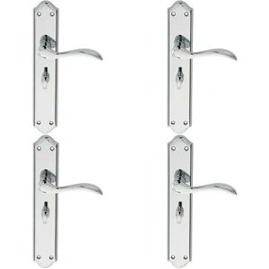 Loops - Curved Handle - 245x45mm - Polished Chrome - Door Handle Loops - Curved Handle - 245x45mm - Polished Chrome - Door Handle