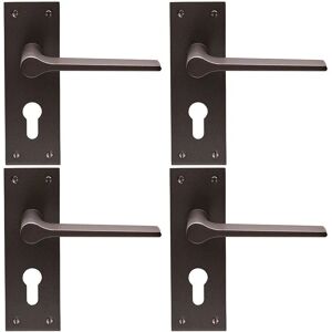 Unknown - Loops 4x Pair Flat Straight Handle - Door Handle Unknown - Loops 4x Pair Flat Straight Handle - Door Handle