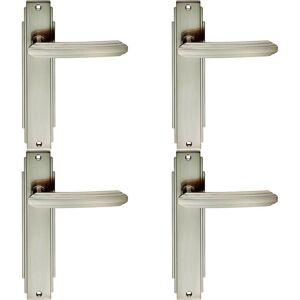 UNKNOWN - Loops - Satin Nickel - 205 x 45mm - Door Handle UNKNOWN - Loops - Satin Nickel - 205 x 45mm - Door Handle