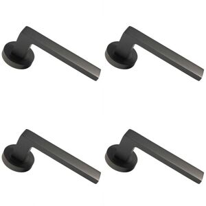 Loops - Straight Square Handle - Round Rose - Concealed Fix - Door Handle Loops - Straight Square Handle - Round Rose - Concealed Fix - Door Handle