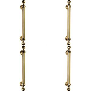 Loops - Ornate Pull Handle Reeded - Polished Brass - Pull Handle Loops - Ornate Pull Handle Reeded - Polished Brass - Pull Handle
