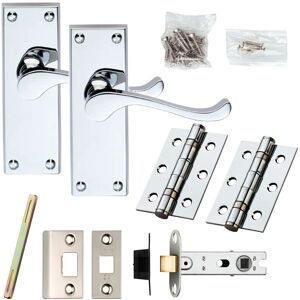 Unknown - Door Handle Set - Chrome Unknown - Door Handle Set - Chrome