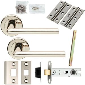 Loops - Door Handle & Latch Pack - Polished Nickel Loops - Door Handle & Latch Pack - Polished Nickel