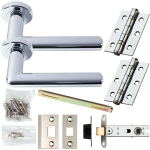 Loops - Door Handle Pack Chrome - Door Handle Set Loops - Door Handle Pack Chrome - Door Handle Set
