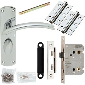 Loops - Door Handle Pack - Chrome - Door Handle Set Loops - Door Handle Pack - Chrome - Door Handle Set