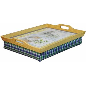 Loops - Laminated Wooden Lap Tray - 100x495x385mm - Built-in Cushion - Lap Tray Loops - Laminated Wooden Lap Tray - 100x495x385mm - Built-in Cushion - Lap Tray