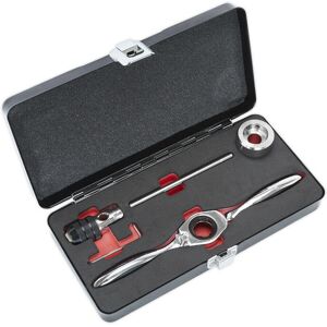 Loops - Bi-Directional Ratchet Tap Die Holder Set - Tool Set Loops - Bi-Directional Ratchet Tap Die Holder Set - Tool Set