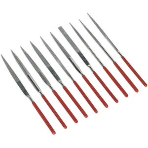 Loops - 10 Piece 140mm Diamond Needle File Set Loops - 10 Piece 140mm Diamond Needle File Set