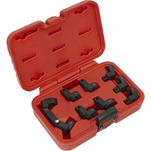 Loops Injector Pipe Socket Set - 9 Piece - Flexible 3/8in Sq Drive Loops Injector Pipe Socket Set - 9 Piece - Flexible 3/8in Sq Drive