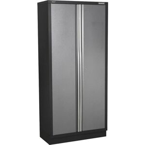 Loos 915mm Full Height Modular Floor Cabinet - Double Doors - 4 Shelves - Unisex Loos 915mm Full Height Modular Floor Cabinet - Double Doors - 4 Shelves - Unisex
