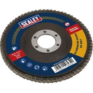 Loops - 115mm Aluminium Oxide Flap Disc - Bore 22mm - 60 Grit - Depressed Centre - Flap Disc Loops - 115mm Aluminium Oxide Flap Disc - Bore 22mm - 60 Grit - Depressed Centre - Flap Disc