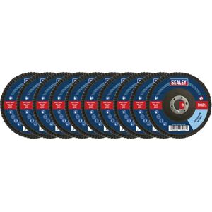 Loops 115mm Zirconium Flap Disc - 22mm bore - 10 pack Loops 115mm Zirconium Flap Disc - 22mm bore - 10 pack
