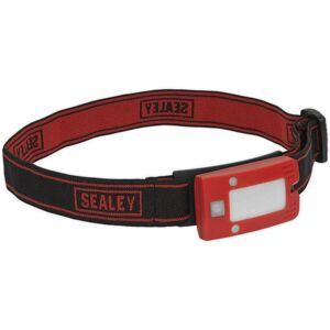 Loops Red Rechargeable Head Torch - Adjustable Band - Auto Sensor - 2W COB LED - Head Torch Loops Red Rechargeable Head Torch - Adjustable Band - Auto Sensor - 2W COB LED - Head Torch