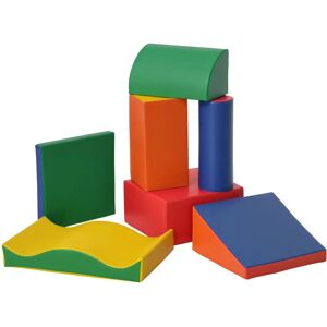 HOMCOM Kids Foam Puzzle Blocks Set - Educational Toddler Play HOMCOM Kids Foam Puzzle Blocks Set - Educational Toddler Play