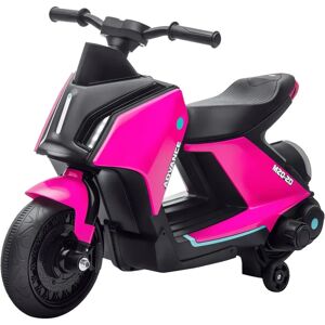 HOMCOM Kids Electric Pedal Motorcycle Pink - Ride-On Toy HOMCOM Kids Electric Pedal Motorcycle Pink - Ride-On Toy