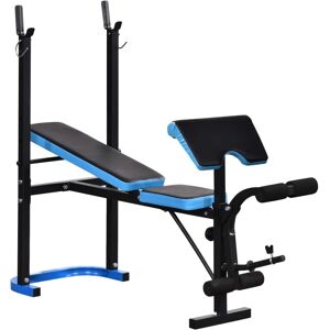 HOMCOM Adjustable Weight Bench with Leg Developer - Weight Bench HOMCOM Adjustable Weight Bench with Leg Developer - Weight Bench
