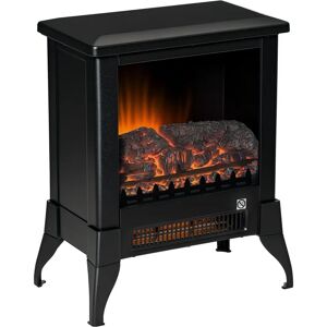 HOMCOM Electric Fireplace Stove - Freestanding Fireplace Heater - Fireplace Heater HOMCOM Electric Fireplace Stove - Freestanding Fireplace Heater - Fireplace Heater