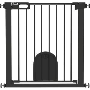 PawHut - 75-82 cm Safety Gate - Auto Close - Gate PawHut - 75-82 cm Safety Gate - Auto Close - Gate