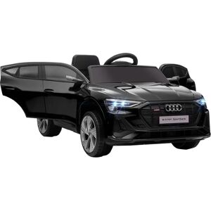 HOMCOM E-tron Licensed Ride On Car - Black HOMCOM E-tron Licensed Ride On Car - Black