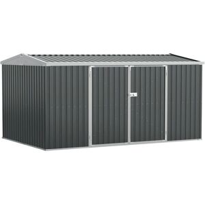 Outsunny Steel Garden Storage Shed - Weatherproof & Spacious Outsunny Steel Garden Storage Shed - Weatherproof & Spacious