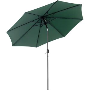 Outsunny 3m Patio Umbrella Green - Outdoor Sunshade with Tilt & Crank Outsunny 3m Patio Umbrella Green - Outdoor Sunshade with Tilt & Crank