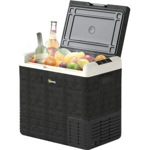 Outsunny 50L Car Refrigerator - Portable Cooler & Freezer - Down to -20°C Outsunny 50L Car Refrigerator - Portable Cooler & Freezer - Down to -20°C