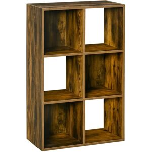 HOMCOM Industrial Storage Shelf - Brown - Storage Shelf HOMCOM Industrial Storage Shelf - Brown - Storage Shelf