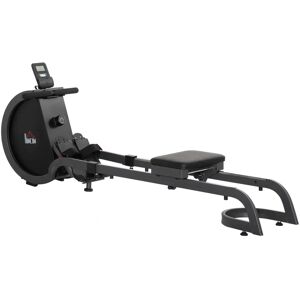HOMCOM Black Foldable Magnetic Rower - Resistance 16 Levels HOMCOM Black Foldable Magnetic Rower - Resistance 16 Levels