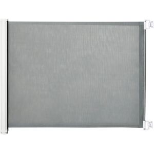 PawHut Grey Retractable Safety Gate for Doorways, Stairs, Hallways - Safety Gate PawHut Grey Retractable Safety Gate for Doorways, Stairs, Hallways - Safety Gate