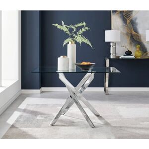 FurnitureboxUK - Leonardo - 120cm - 4-Seater - Dining Table FurnitureboxUK - Leonardo - 120cm - 4-Seater - Dining Table