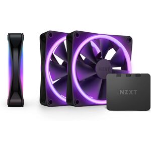 NZXT F120 RGB DUO Triple Pack - Computer case fan - Black - 120mm NZXT F120 RGB DUO Triple Pack - Computer case fan - Black - 120mm