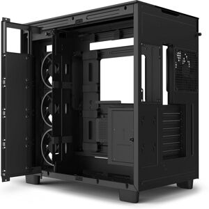 NZXT H9 Elite Gabinete de Jogo para PC - Preto NZXT H9 Elite Gabinete de Jogo para PC - Preto