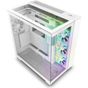 NZXT H9 Elite White PC Case - Tempered Glass, RGB, Mid Tower NZXT H9 Elite White PC Case - Tempered Glass, RGB, Mid Tower