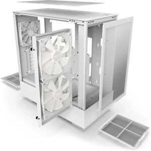 NZXT H5 Flow RGB Mid Tower Case - White NZXT H5 Flow RGB Mid Tower Case - White