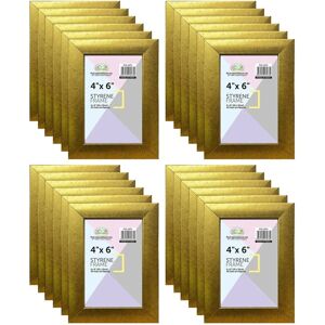 Anker Pack 36 - Gold Plastic 4x6 Photo Frames Easel Stand Wholesale Bulk Buy Anker Pack 36 - Gold Plastic 4x6 Photo Frames Easel Stand Wholesale Bulk Buy