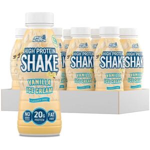 Applied Nutrition Boisson Protéinée RTD 8x330ml Vanille - Shake Protéiné - Publicité Applied Nutrition Boisson Protéinée RTD 8x330ml Vanille - Shake Protéiné - Publicité