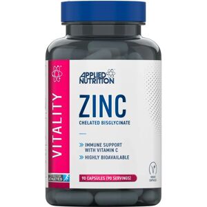 Applied Nutrition Zinc - 90 caps - Support immune & skin health Applied Nutrition Zinc - 90 caps - Support immune & skin health