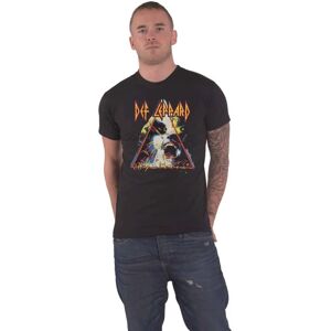 Def Leppard Hysteria Black T-shirt - Rock Band Def Leppard Hysteria Black T-shirt - Rock Band