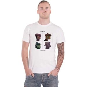 Gorillaz Demon Days Vit XL T-shirt Gorillaz Demon Days Vit XL T-shirt